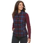 Women's Croft & Barrow&reg; Classic Quilted Vest, Size: Xxl, Oxford