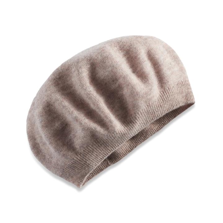 Women's Apt. 9 Cashmere Beret, Lt Brown