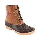 Women's Primus Virginia Tech Hokies Duck Boots, Size: 8, Brown