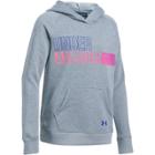 Girls 7-16 Under Armour Favorite Fleece Hoodie, Size: Large, Med Grey