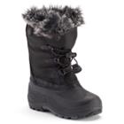 Kamik Powdery Girls' Waterproof Winter Boots, Girl's, Size: 12, Black