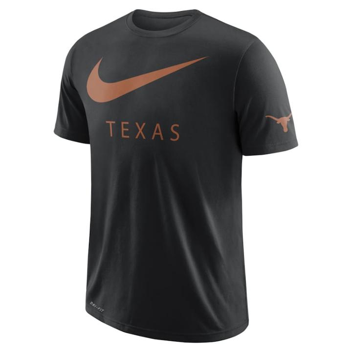 Men's Nike Dri-fit Texas Longhorns Tee, Size: Medium, Multicolor