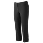 Women's Apt. 9 Capri Dress Pants, Size: 4, Black