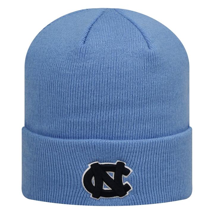 Adult Top Of The World North Carolina Tar Heels Tow Knit Beanie, Men's, Light Blue