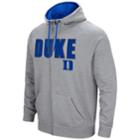 Men's Campus Heritage Duke Blue Devils Full-zip Hoodie, Size: Xxl, Med Grey