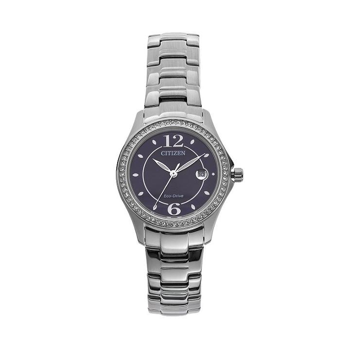 Citizen Eco-drive Women's Silhouette Stainless Steel Watch, Size: Small, Silver