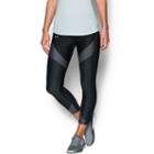 Women's Under Armour Heatgear Color Block Ankle Crop Leggings, Size: Xs, Oxford