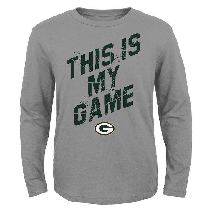 Boys 4-7 Green Bay Packers My Game Tee, Size: L 7, Gray