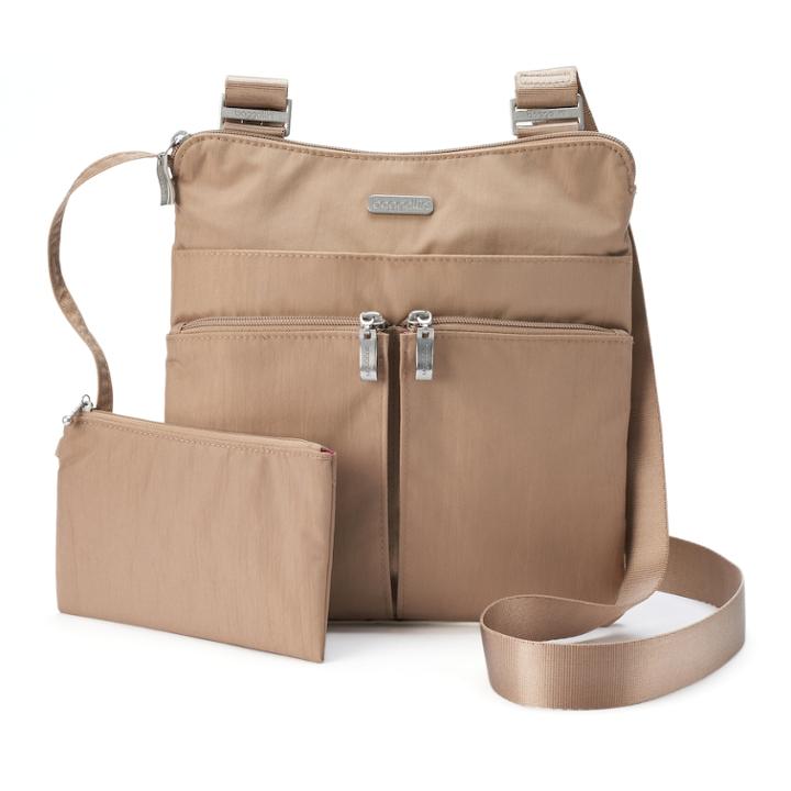 Women's Horizon Crossbody Bag, Dark Beige
