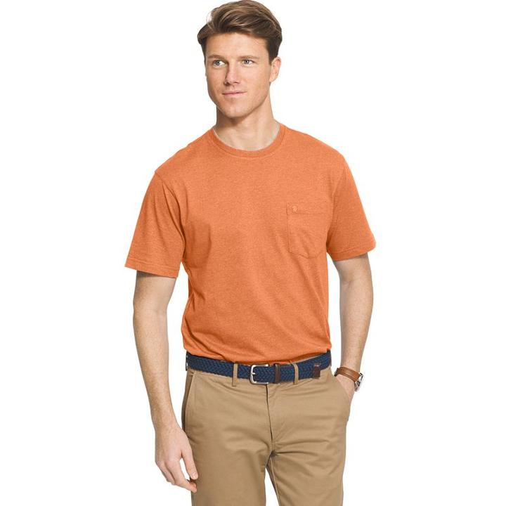 Men's Izod Chatham Tee, Size: Large, Brt Orange