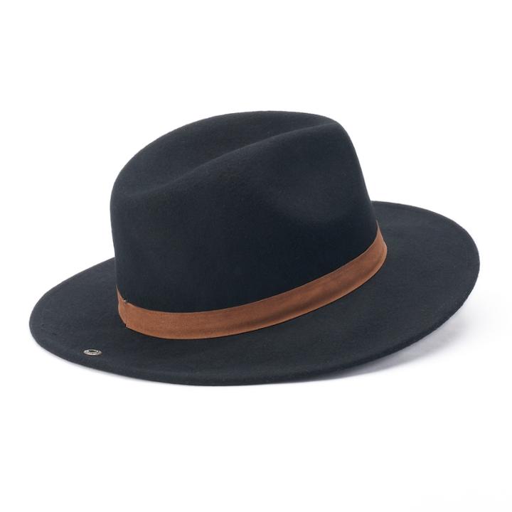 Peter Grimm Greece Fedora, Women's, Black