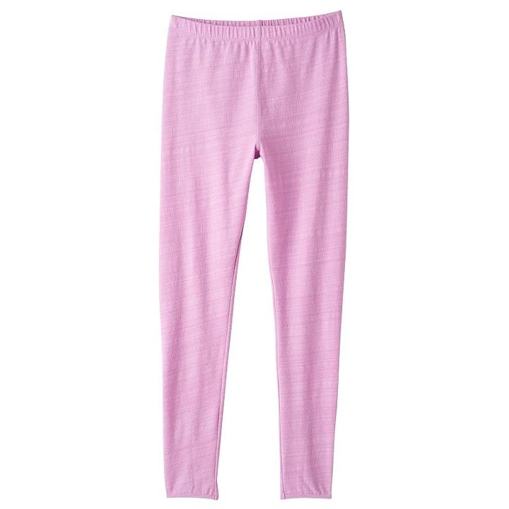 Girls 7-16 & Plus Size Bow Back Leggings, Girl's, Size: 7-8, Lt Purple