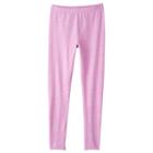 Girls 7-16 & Plus Size Bow Back Leggings, Girl's, Size: 7-8, Lt Purple