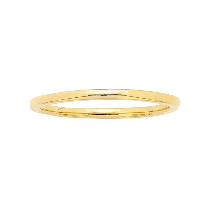 14k Gold Wedding Ring, Women's, Size: 7.50, White