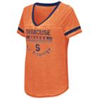 Women's Campus Heritage Syracuse Orange Gunther Jersey Tee, Size: Small, Drk Orange