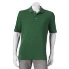 Men's Croft & Barrow&reg; Signature Pocket Polo, Size: Medium, Dark Green