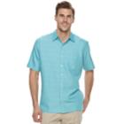 Big & Tall Van Heusen Classic-fit Dobby Button-down Shirt, Men's, Size: Xxl Tall, Brt Blue