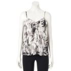 Women's Rock & Republic&reg; Lace Cami, Size: Xl, Med Grey