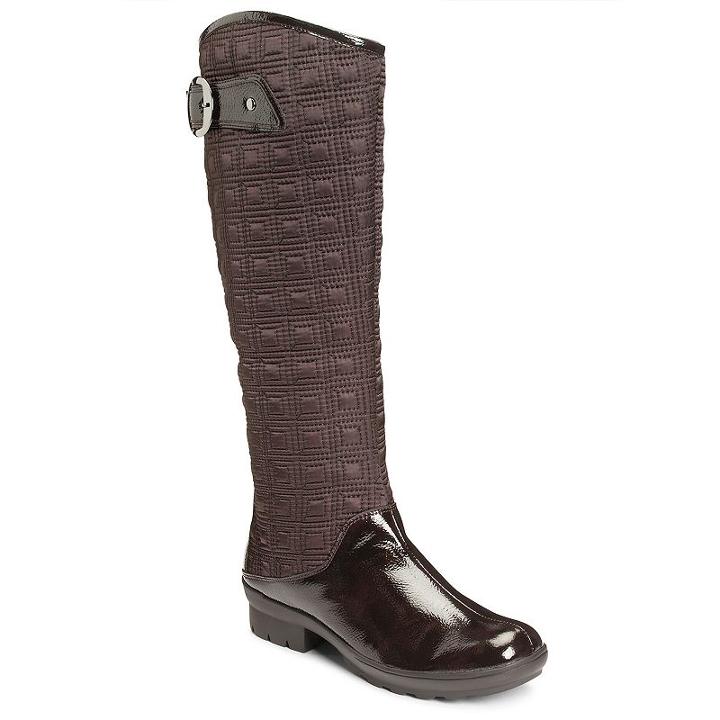 A2 By Aerosoles Cascade Women's Water Resistant Knee High Boots, Size: Medium (7.5), Dark Brown