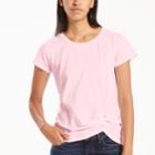Women's Levi's&reg; Bridget Twisted-side Tee, Size: Xs, Pink