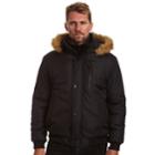 Big & Tall Excelled Puffer Hooded Jacket, Men's, Size: 4xb, Black