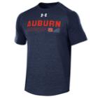 Men's Under Armour Auburn Tigers Long Line Tee, Size: Medium, Blue (navy)