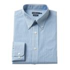 Men's Croft & Barrow&reg; Classic-fit Easy Care Button-down Collar Dress Shirt, Size: 15-34/35, Blue (navy)