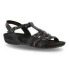 Easy Street Parker Women's Sandals, Size: Medium (9.5), Black