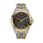 Bulova Men's Two Tone Stainless Steel Watch - 98c120, Size: Large, Multicolor