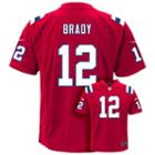 Boys 8-20 Nike New England Patriots Tom Brady Game Nfl Replica Jersey, Boy's, Size: M(10-12), Red