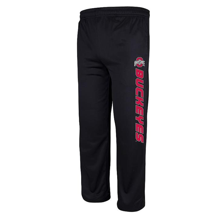 Men's Ohio State Buckeyes Dubstep Fleece Pants, Size: Xl, Black