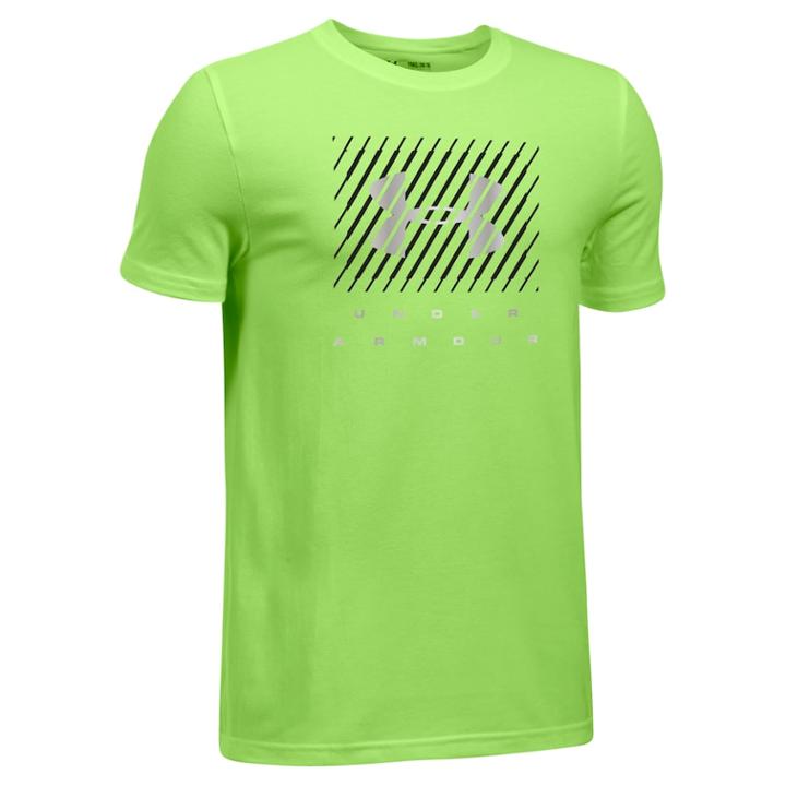 Boys 8-20 Under Armour Tee Logo Tee, Size: Large, Green Oth