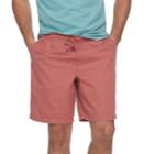 Men's Sonoma Goods For Life&trade; Modern-fit Dock Shorts, Size: Medium, Drk Orange
