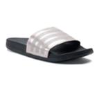 Adidas Adilette Cloudfoam Women's Slide Sandals, Size: 10, Light Grey