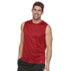 Men's Tek Gear&reg; Dry Tek Muscle Tee, Size: Medium, Med Red