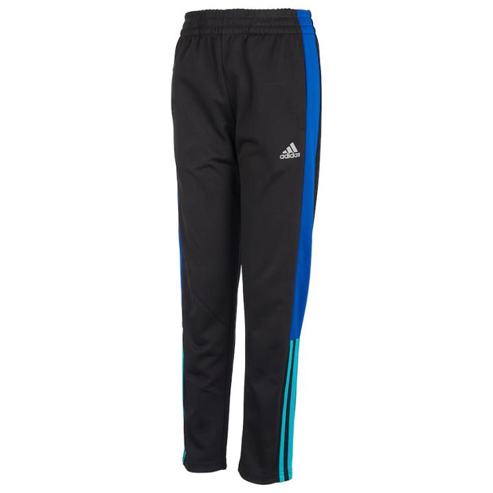 Boys 4-7x Adidas Climalite Colorblock Tricot Pants, Size: 6, Grey (charcoal)