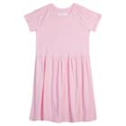 Girls Plus Size Harper & Elliott Lace Skater Dress, Girl's, Size: M Plus, Light Pink