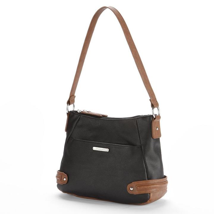 Stone And Co. Catrina Leather Shoulder Bag, Women's, Oxford
