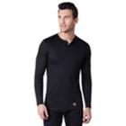 Men's Climatesmart Proextreme Stretch Sport Performance Henley, Size: Xl, Black