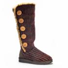 Muk Luks Malena Women's Tall Boots, Girl's, Size: 9, Dark Red