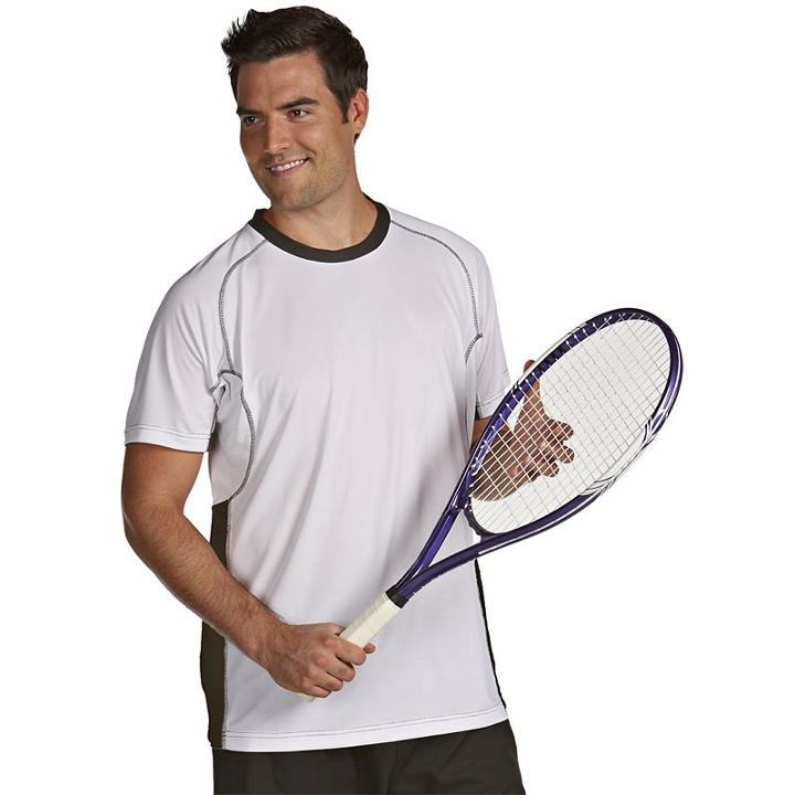 Men's Antigua Accent Tee, Size: Xl, Black
