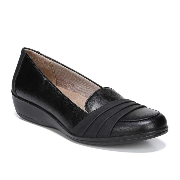 Lifestride Imperia Women's Loafers, Size: 7 Wide, Black