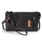Donna Sharp Deidre Quilted Convertible Wallet, Women's, White
