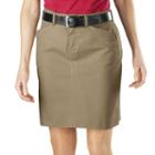 Dickies Stretch Twill Skirt - Women's, Size: 18, Dark Beige
