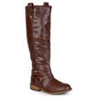Journee Collection Walla Women's Knee-high Boots, Girl's, Size: 10, Brown