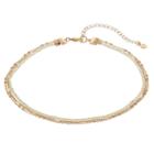 Lc Lauren Conrad White Seed Bead Multi Strand Choker Necklace, Women's