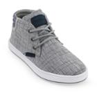 Unionbay Fern Boys' High Top Sneakers, Boy's, Size: 4, Grey
