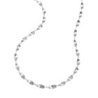 Sterling Silver Butterfly Twist Chain Necklace - 20-in, Women's, Size: 20, Grey