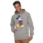 Men's Disney Mickey Mouse Pull-over Hoodie, Size: Small, Grey Other