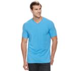 Big & Tall Sonoma Goods For Life&trade; Supersoft Stretch V-neck Tee, Men's, Size: Xxl Tall, Med Blue